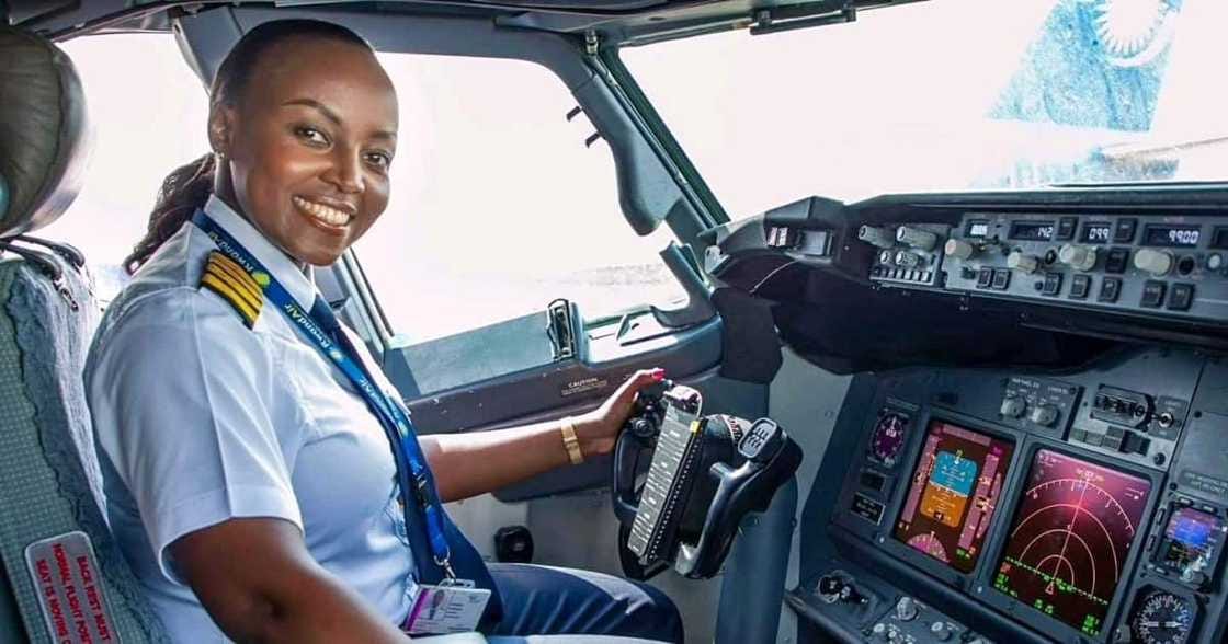 Peninah Karanja: Kenyan Pilot Making History in Rwanda for Being 1st Female Captain of RwandAir Read more: https://www.tuko.co.ke/people/445720-peninah-karanja-kenyan-pilot-making-history-rwanda-being-first-female-captain-rwandair/