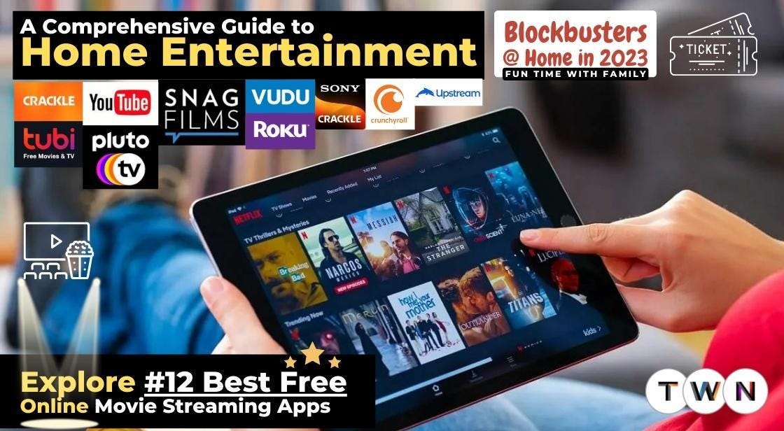 12 Best Free online Movie Streaming Apps To Checkout In 2023 | by Think ...