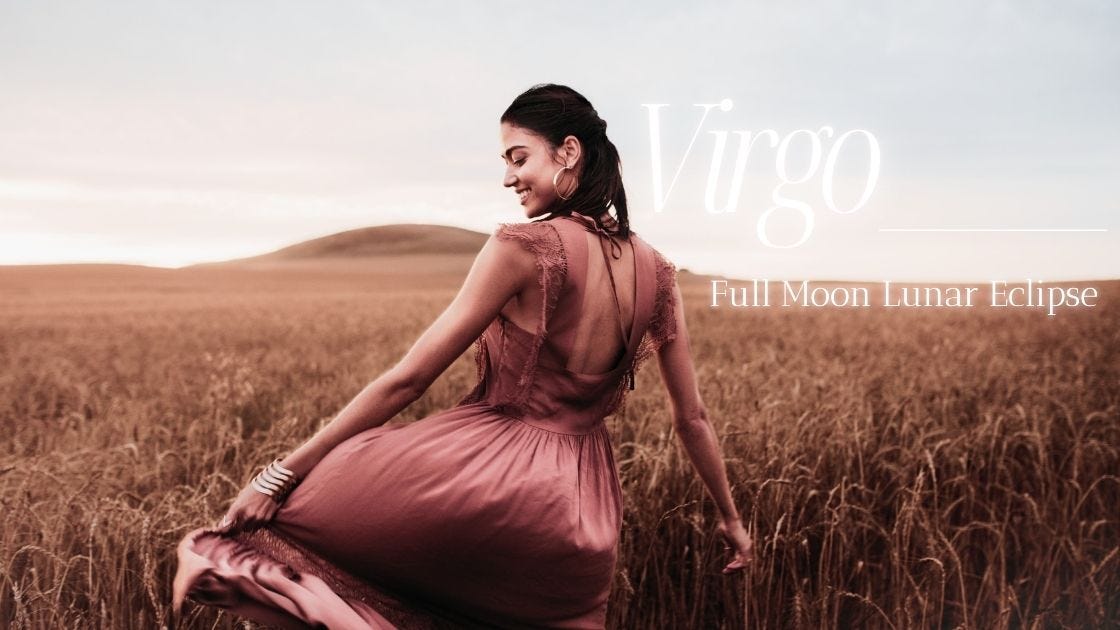 Virgo Full Moon Lunar Eclipse: Hone the Cosmic Calling of your North Node