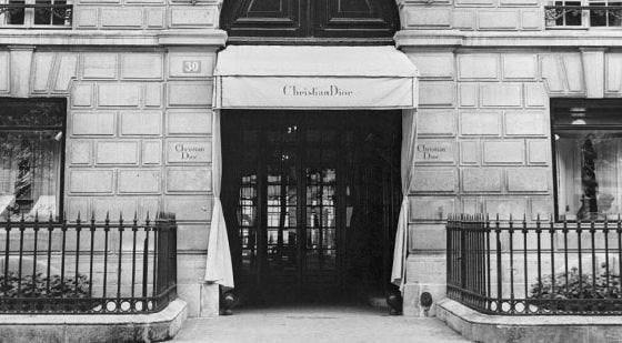 30, Avenue Montaigne was where Christian Dior founded the label