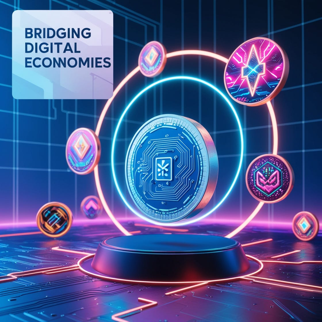 NFTs and Virtual Currency Bridging Digital Economies by Crypto World