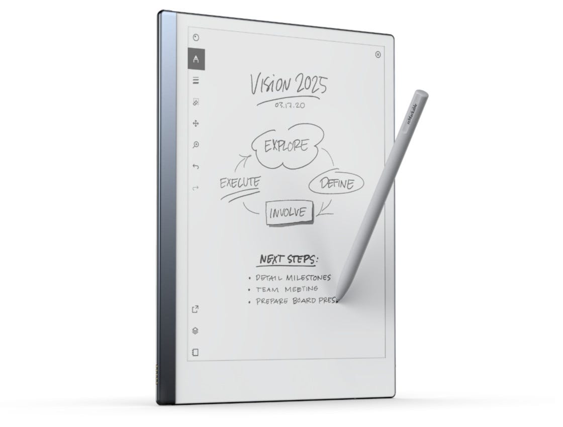 reMarkable The Paper Tablet 10.3 Digital Notepad E-Reader - White for sale  online