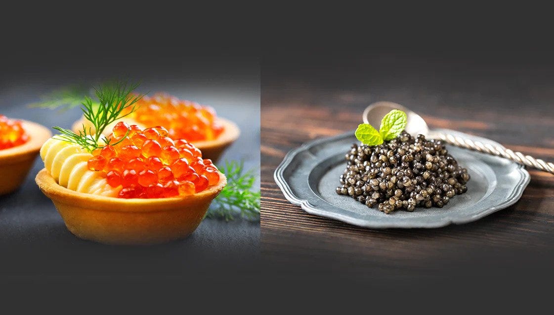 Caviar Vs Roe Caviar VS Roe? Do you know the difference? Let’s face it