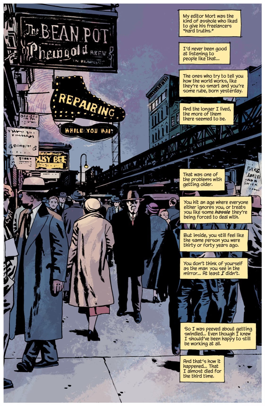 Pulp (2020) by Ed Brubaker, Sean Phillips, via IMAGE COMICS
