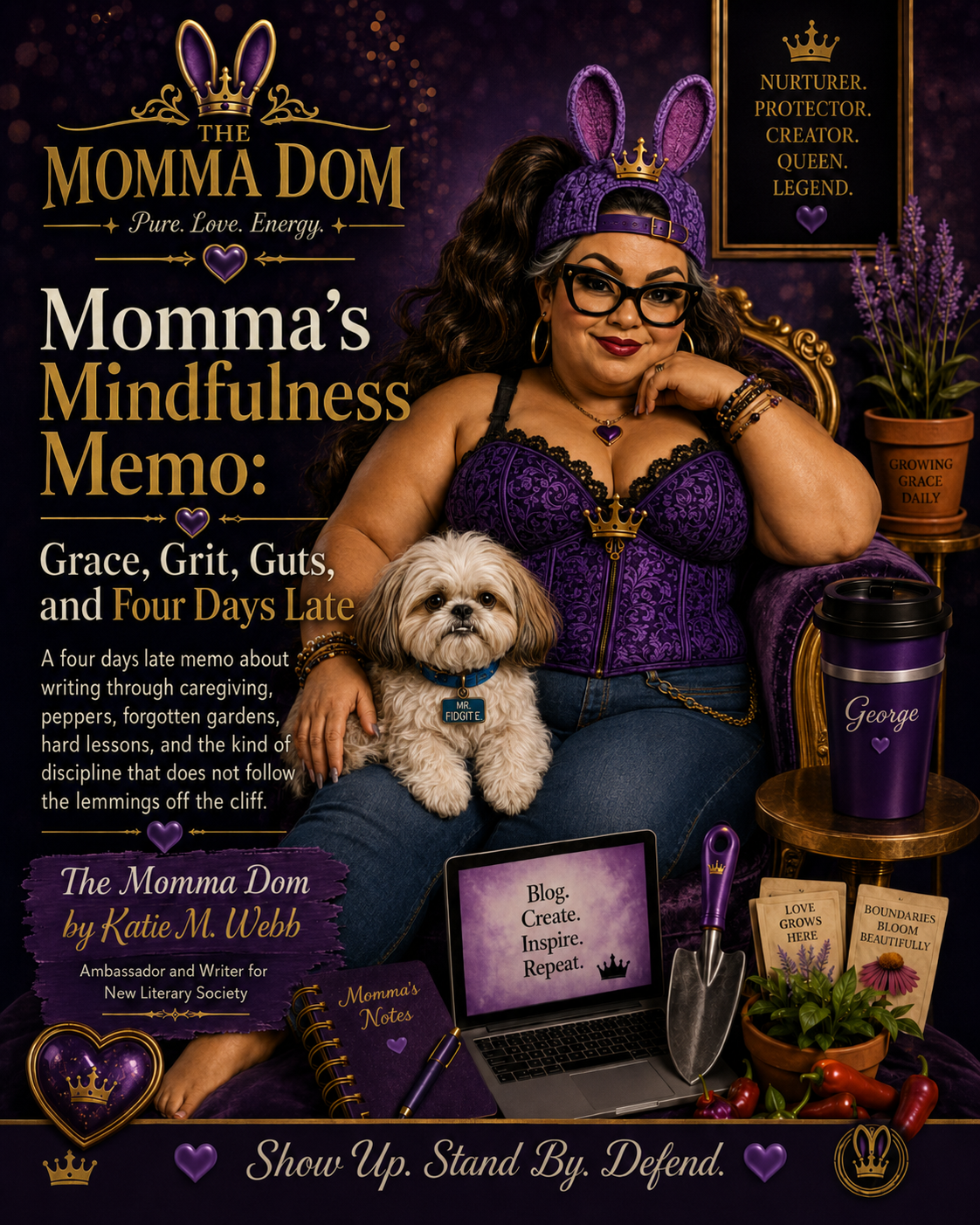 Momma’s Mindful Recipe: Grace. Grit. Guts. and Four Days Late