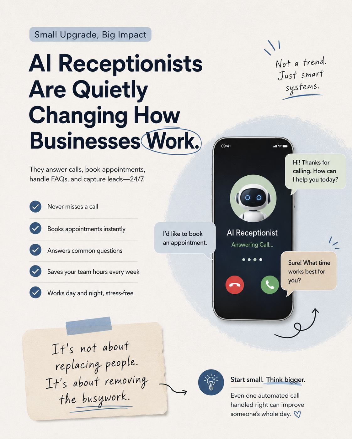 AI Receptionist for Business: Save Time and Never Miss a Call