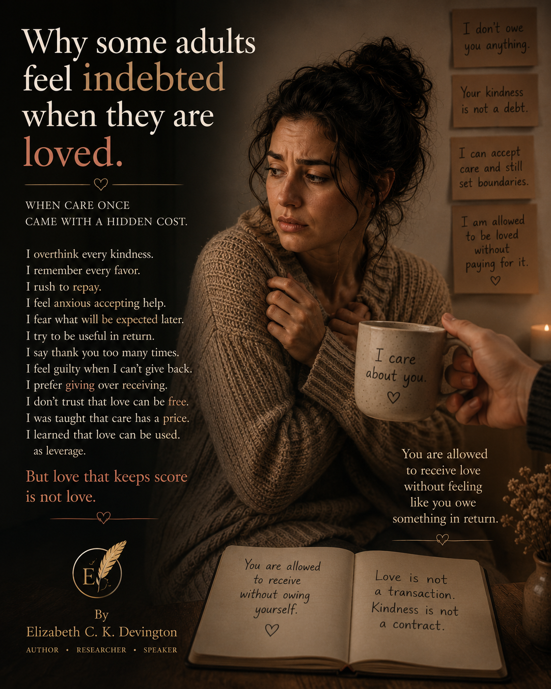 Why Some Adults Feel Indebted When They Are Loved