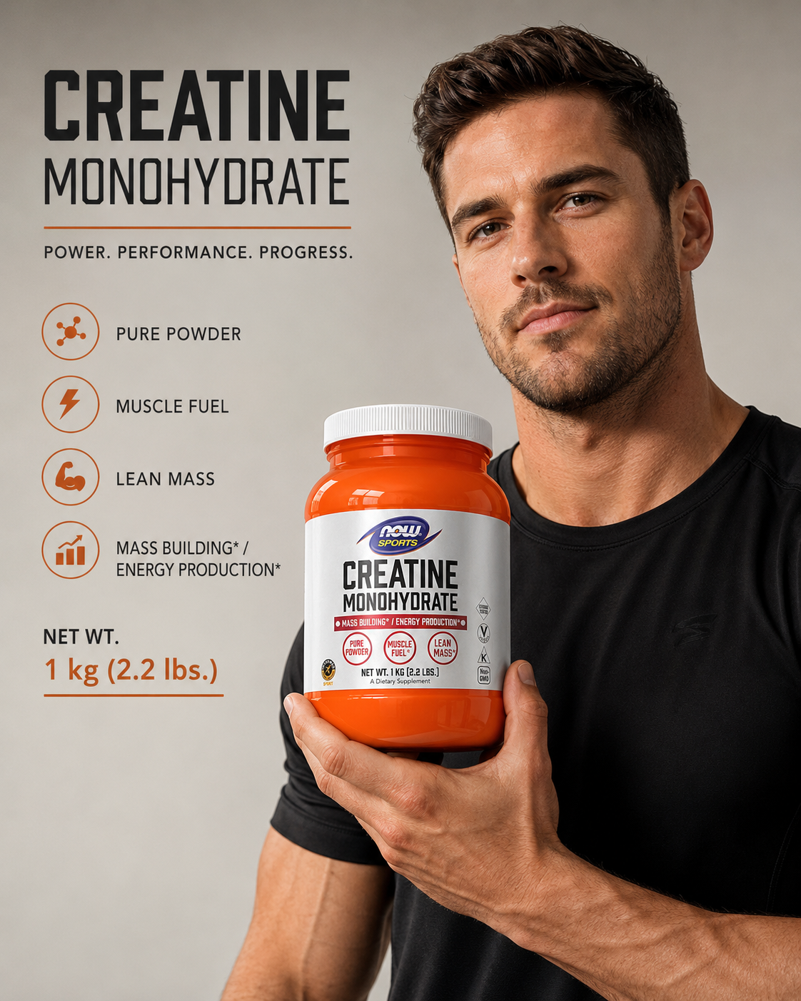 Creatine Monohydrate Powder: A Science-Based Guide to Strength, Power, and Muscle Performance