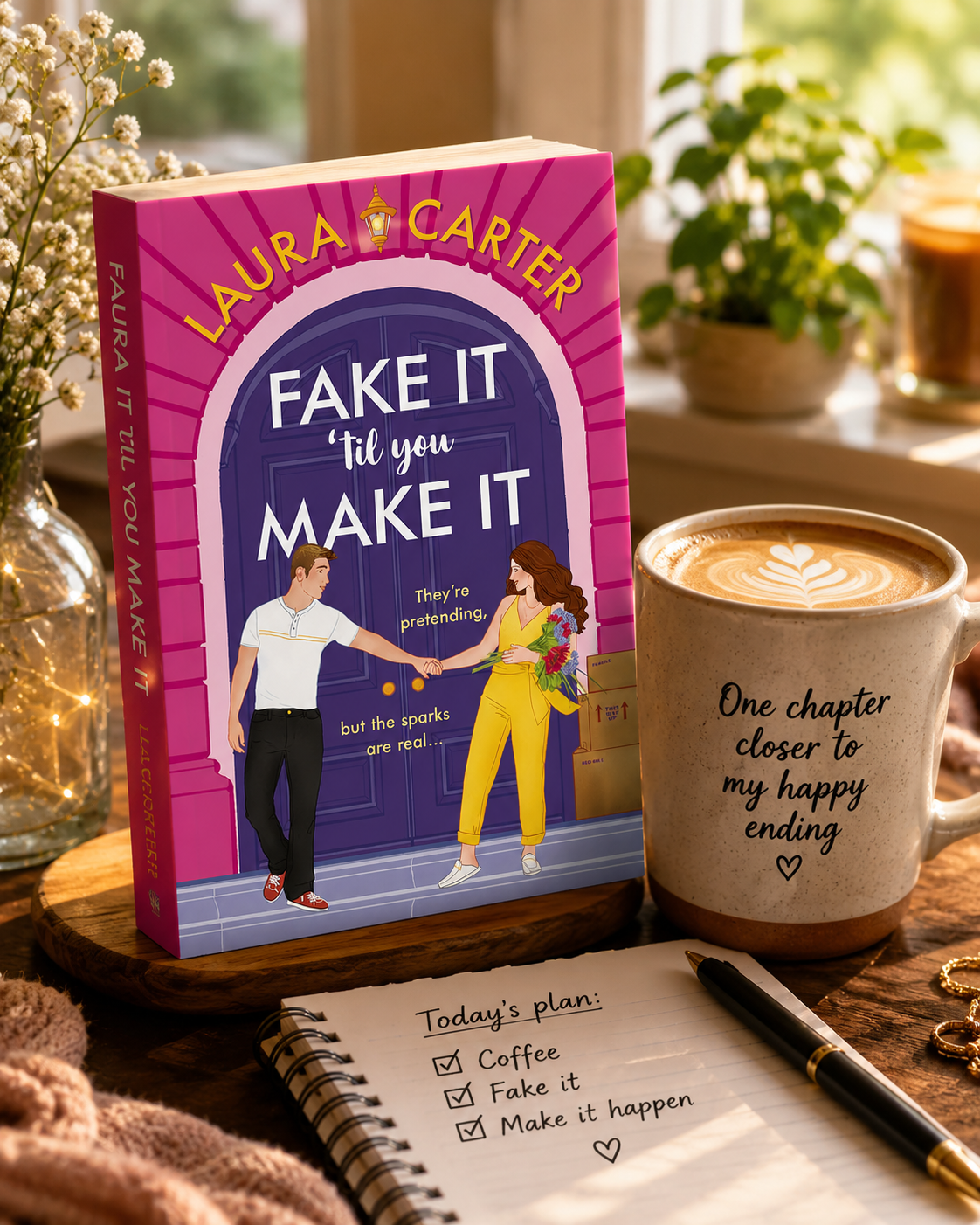 Book Review: Fake It Till You Make It by Laura Carter