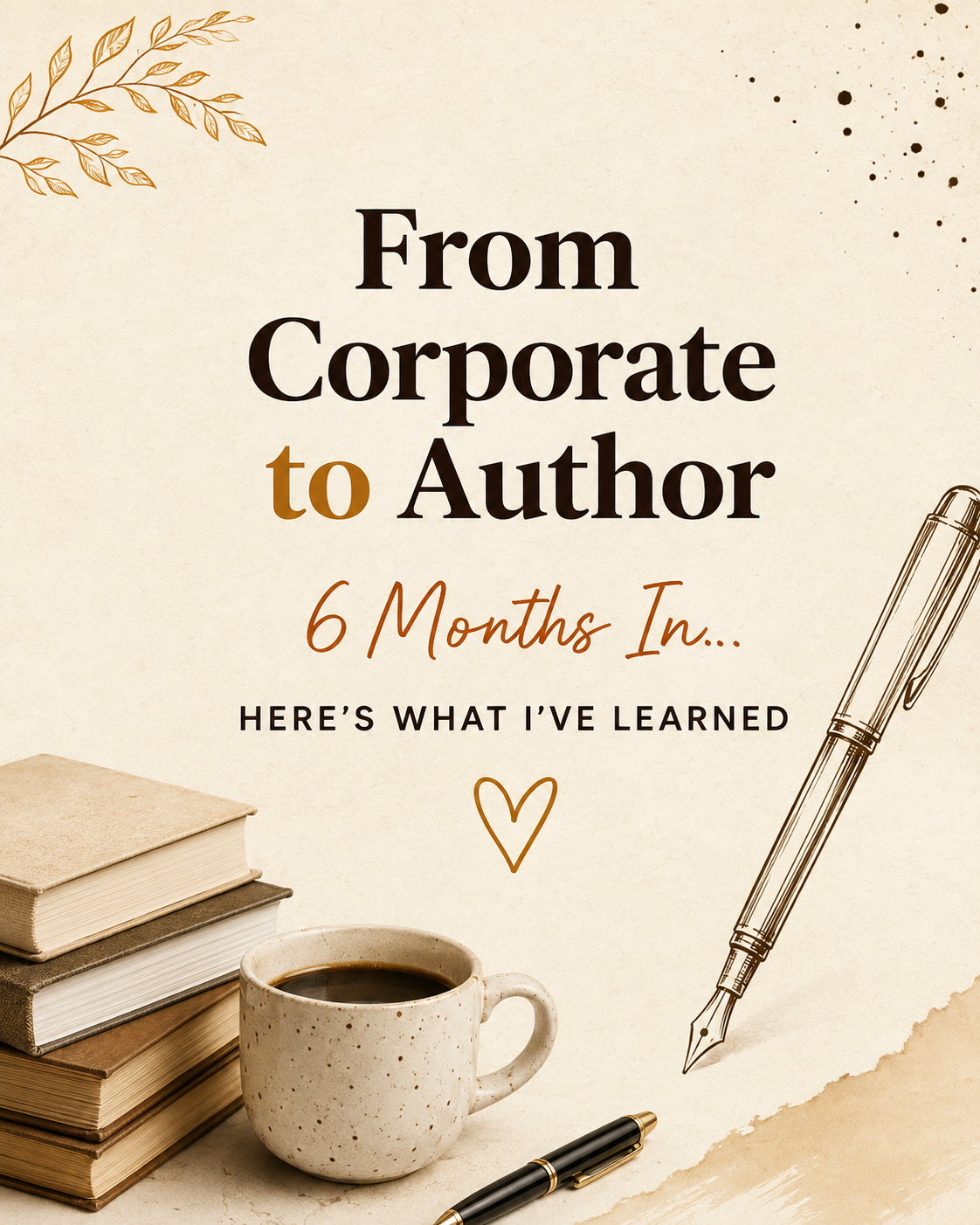 Six Months In: From Corporate to Author