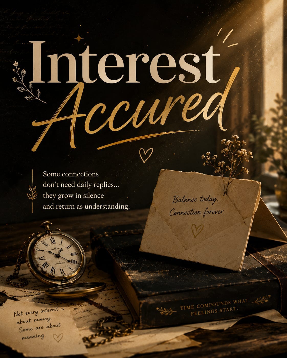 Interest Accrued- A Writing Challenge