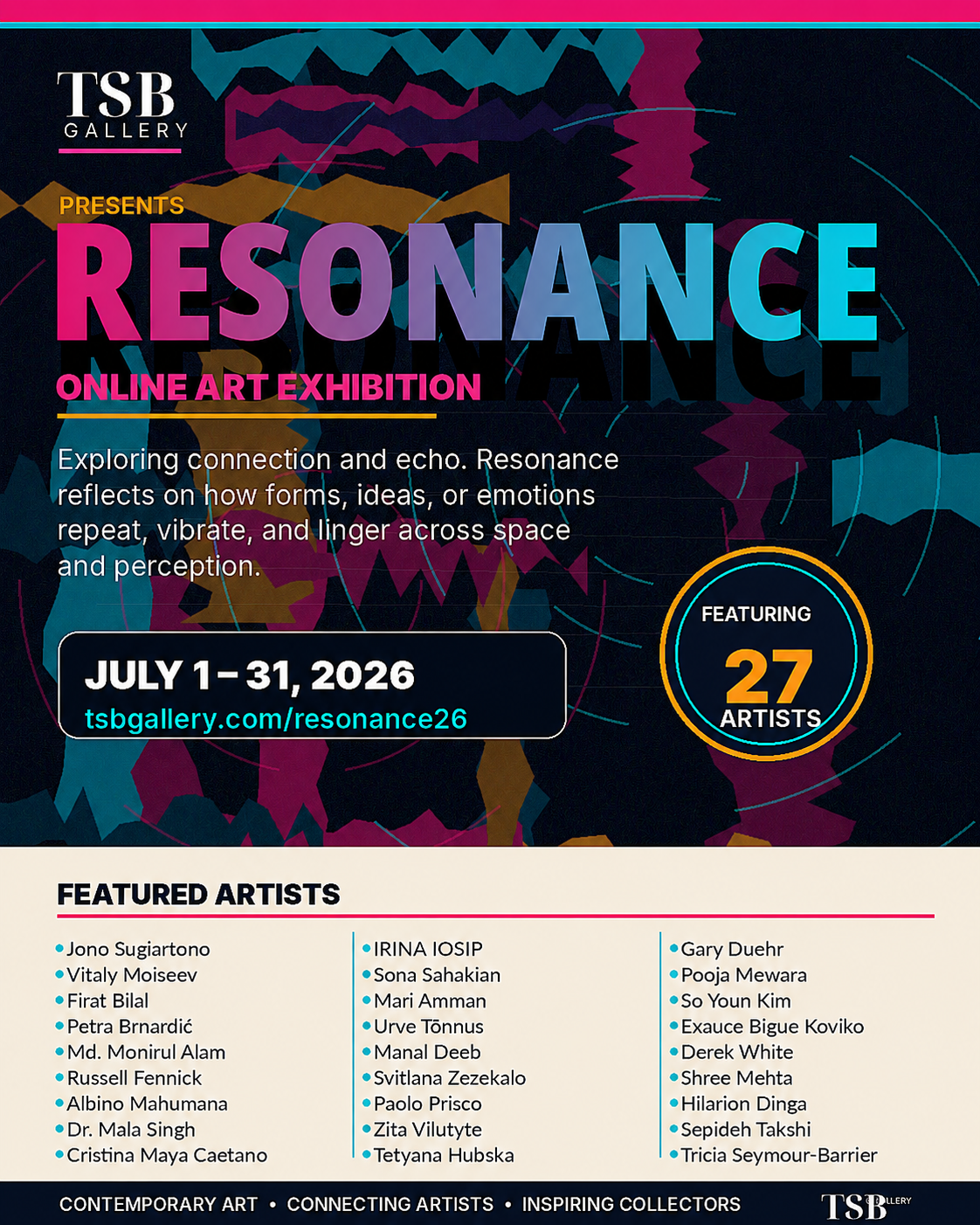 Art That Echoes: Joining the “Resonance” Exhibition at TSB Gallery