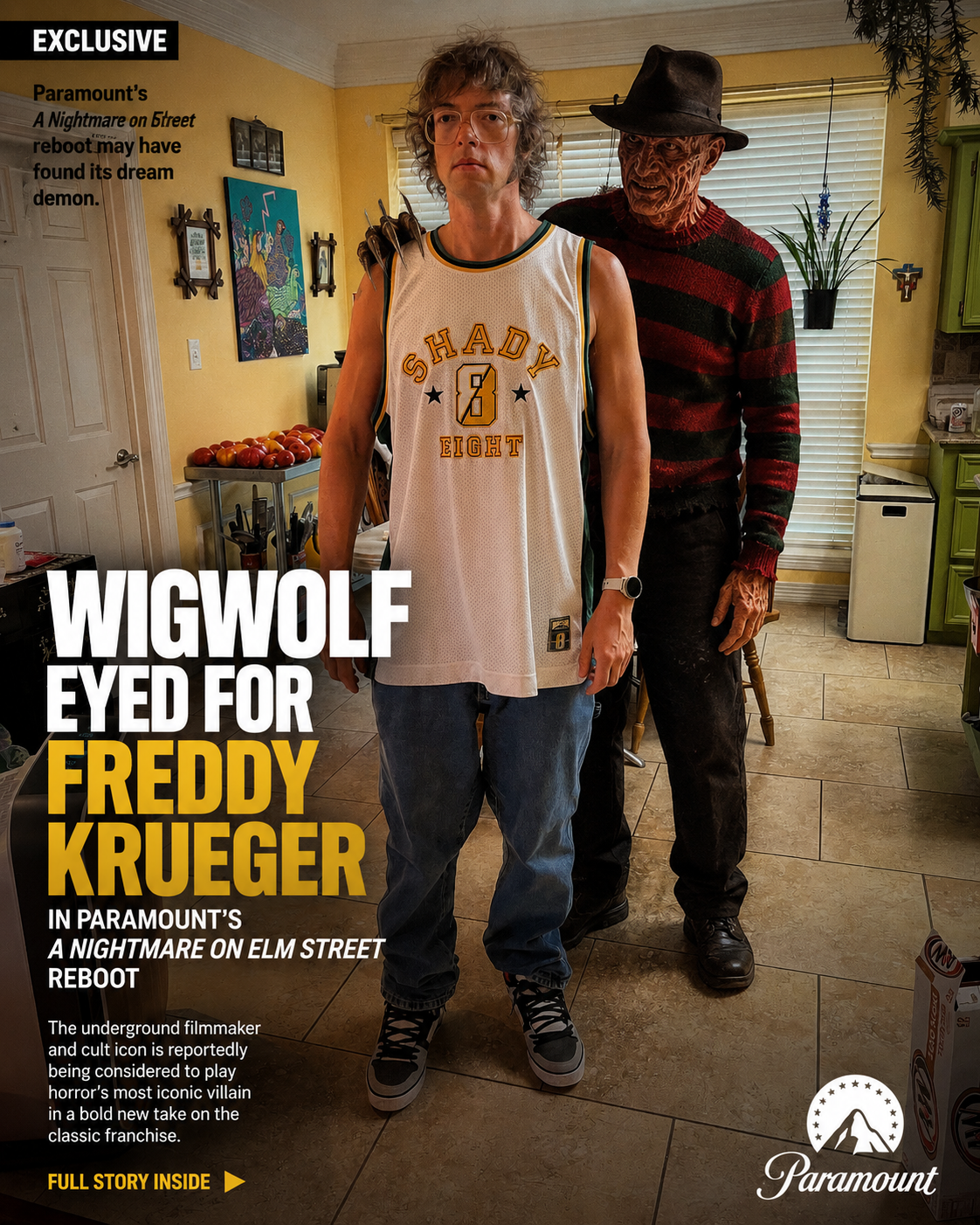 Wigwolf Eyed for Freddy Krueger in Paramount’s A Nightmare on Elm Street Reboot