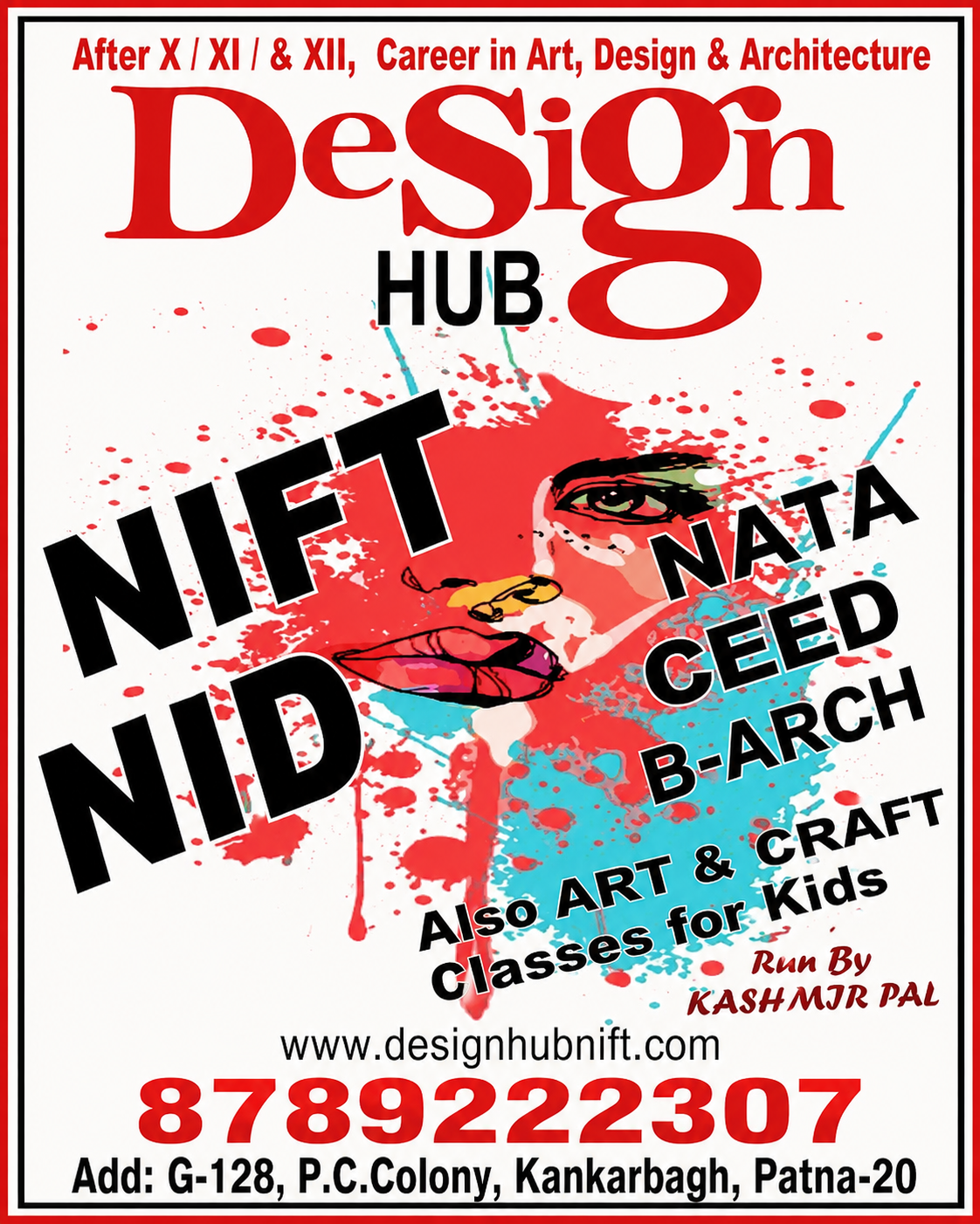 Design Hub Patna offers top coaching for NIFT, NID & UCEED with expert mentors, top ranks and…