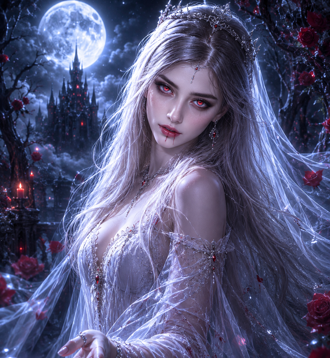 How to Create Mesmerizing Vampire Characters with Dark Fantasy AI Art Prompts