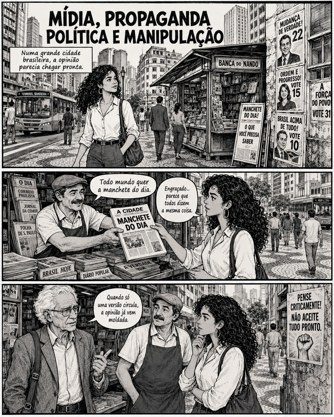 MÍDIA, PROPAGANDA POLÍTICA E MANIPULAÇÃO