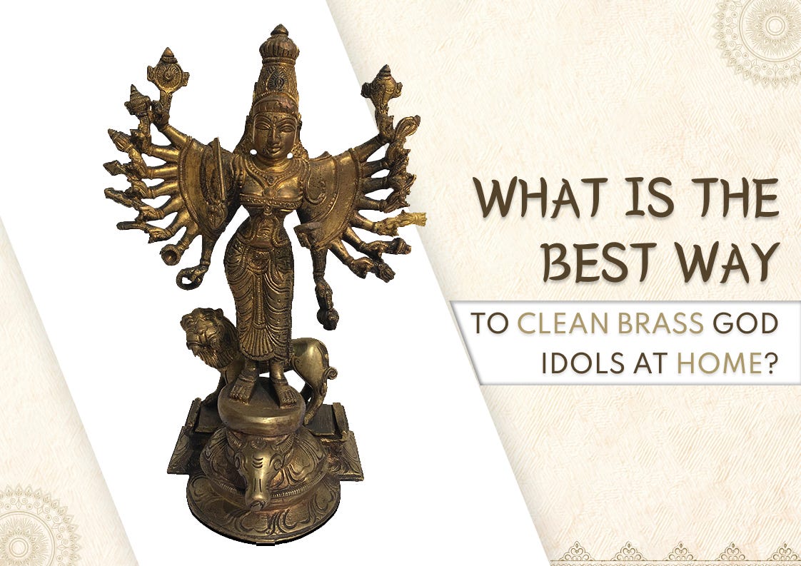 What’s the Best Way to Clean Brass God Idols at Home? Medium