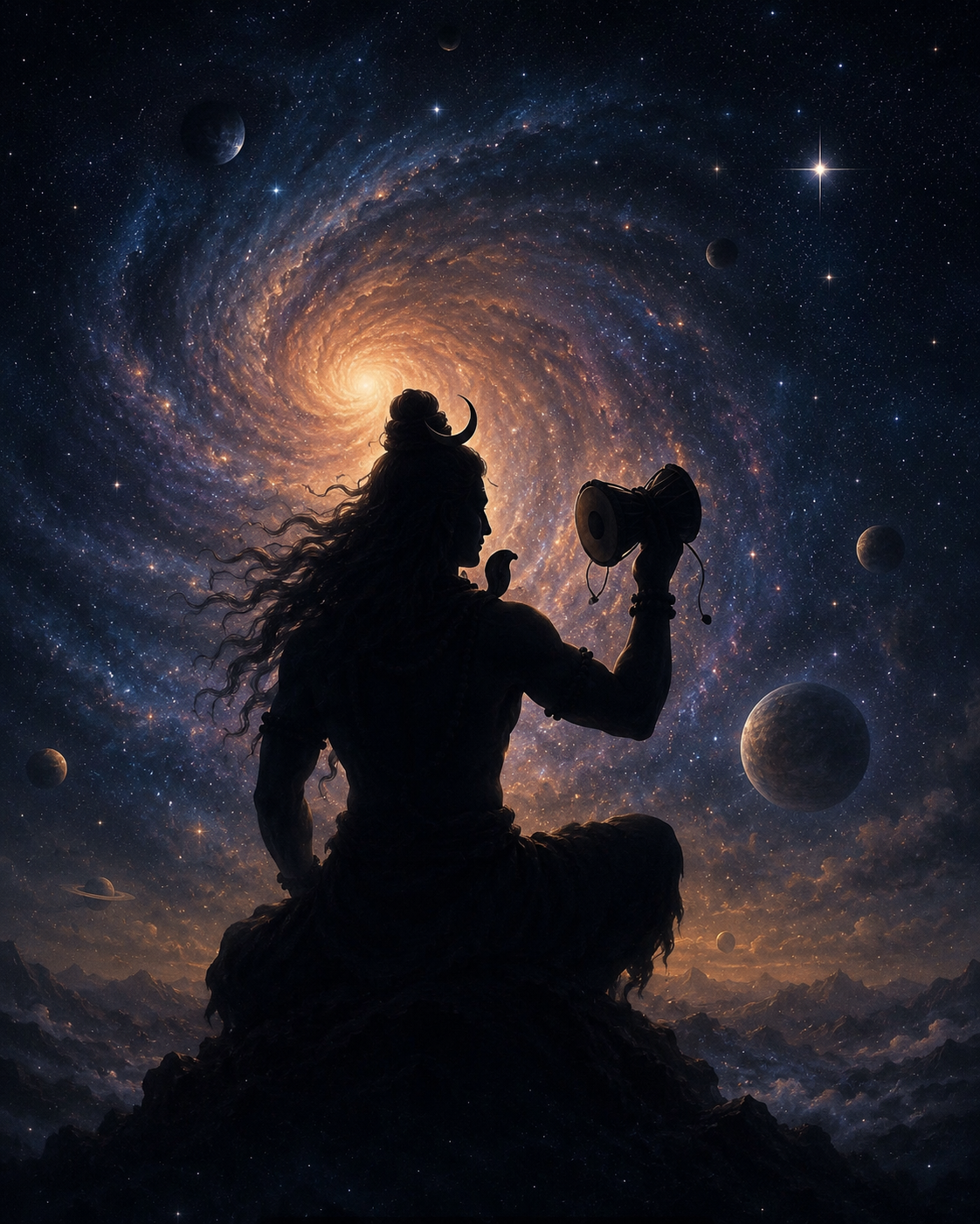 Listening to Lord Shiva’s Damaru, 5,000 Light-Years Away