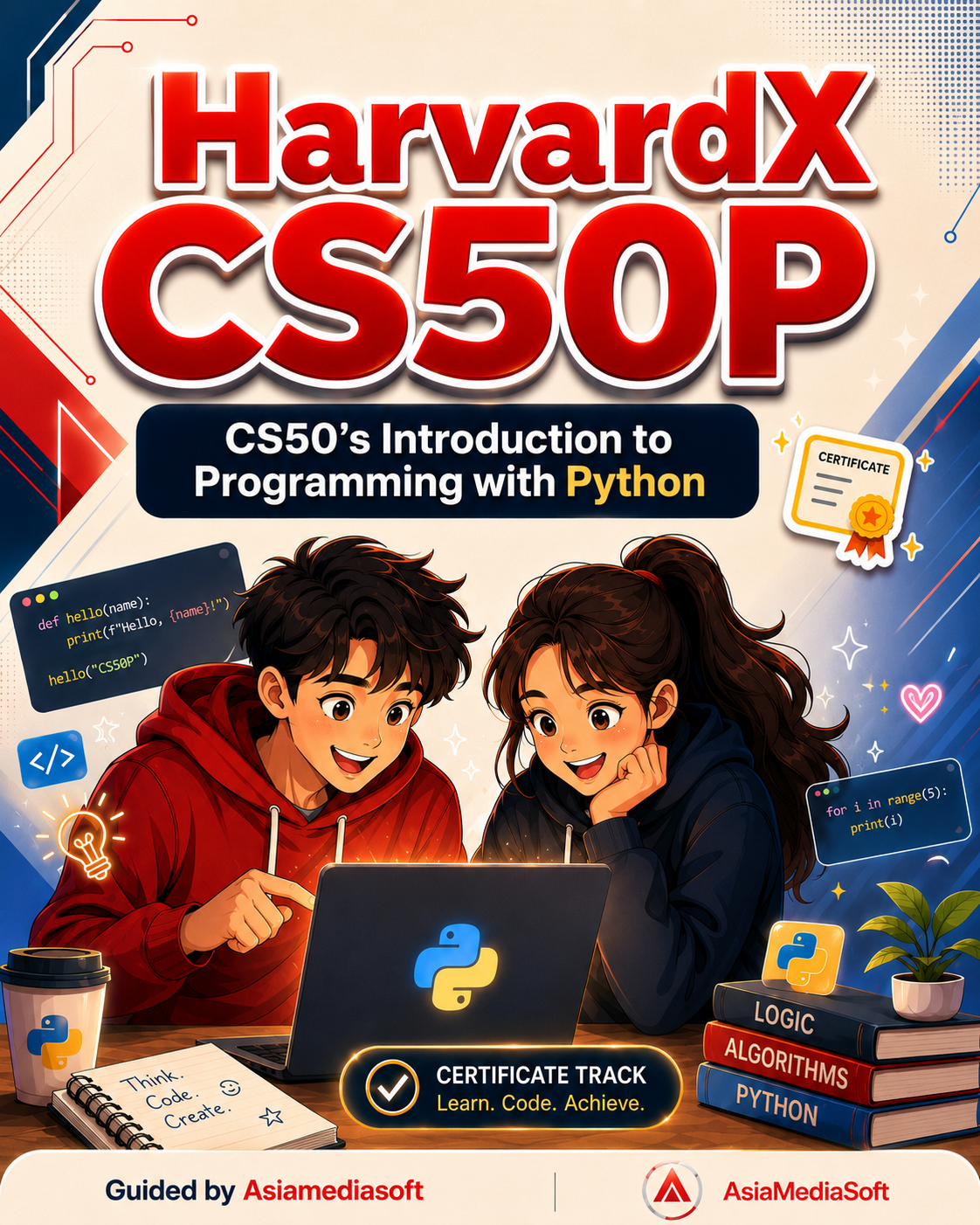 HarvardX CS50P CS50’s Introduction to Programming with Python