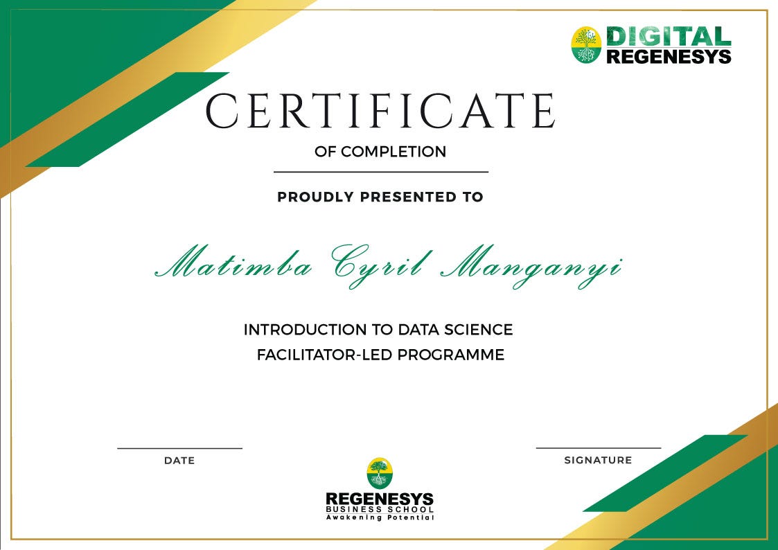 Basic data science course digitalregenezy medium