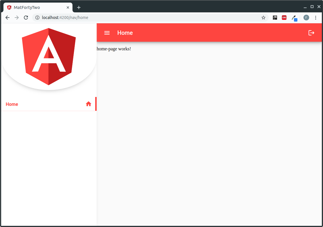Build an interface with Login and SideNav using Angular Material 8 and 7  (and Lazy Loading) | by Francesco Di Stefano | Medium