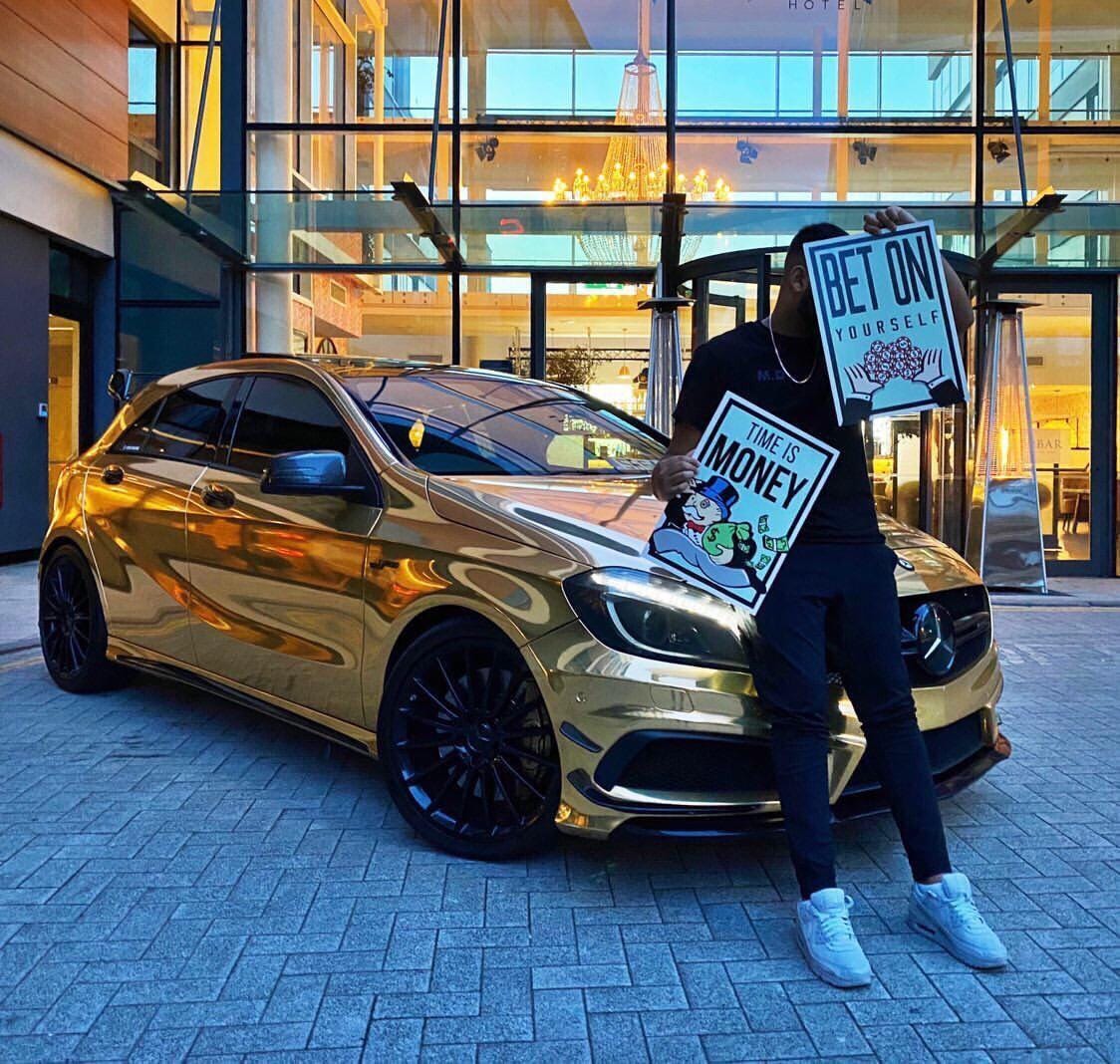 Meet Dawud, A young entrepreneur who cashed a Gold Mercedes A45 at 19 and he is teaching others…