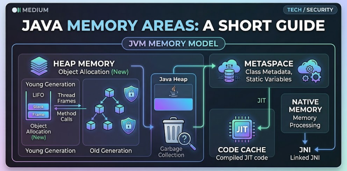 Java Memory Areas: A Short Guide. Java’s memory management is a crucial ...