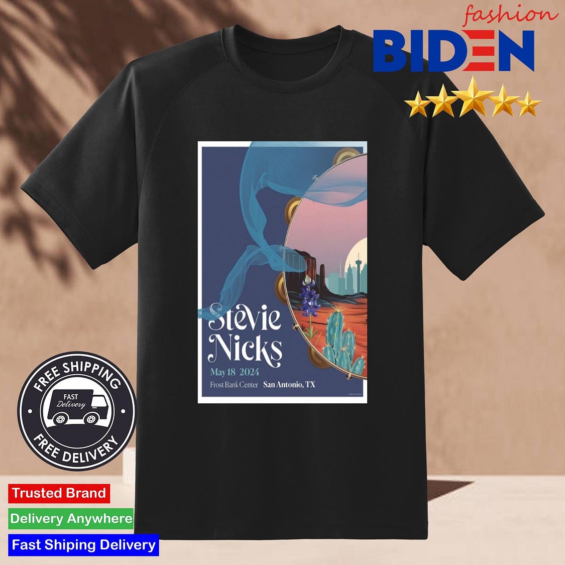 Stevie Nicks Frost Bank Center TX May 18 2024 Shirt by
