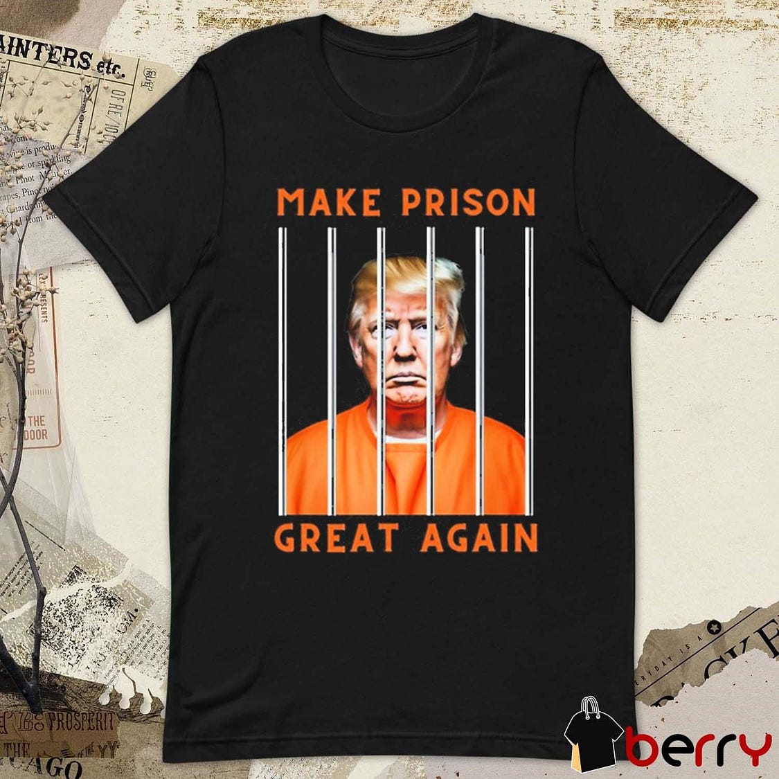 Official Trump Guilty Make Prison Great Again Donald Trump t-shirt | by ...