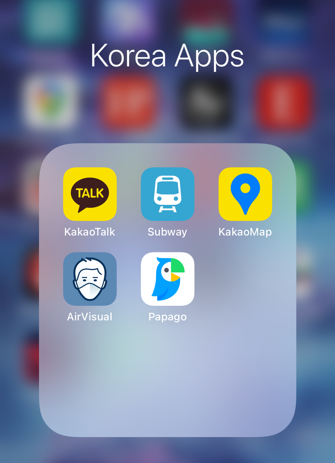 Top 5 MustHave Apps in Korea. Just South Korea… I don’t really know