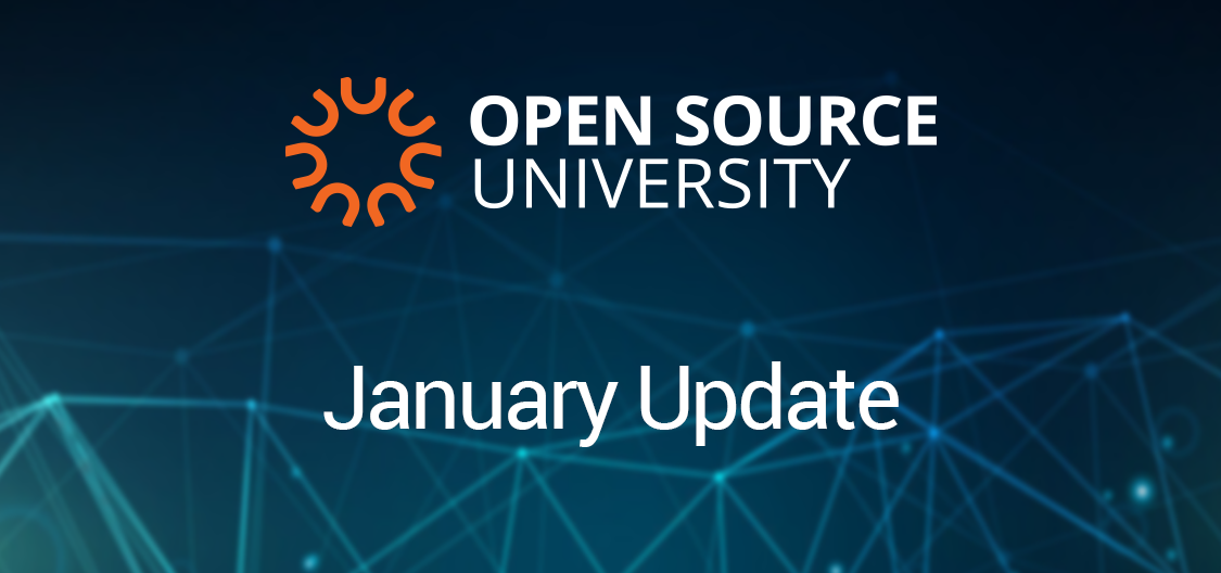 OS University Monthly Report: January 2018 | by Open Source University ...