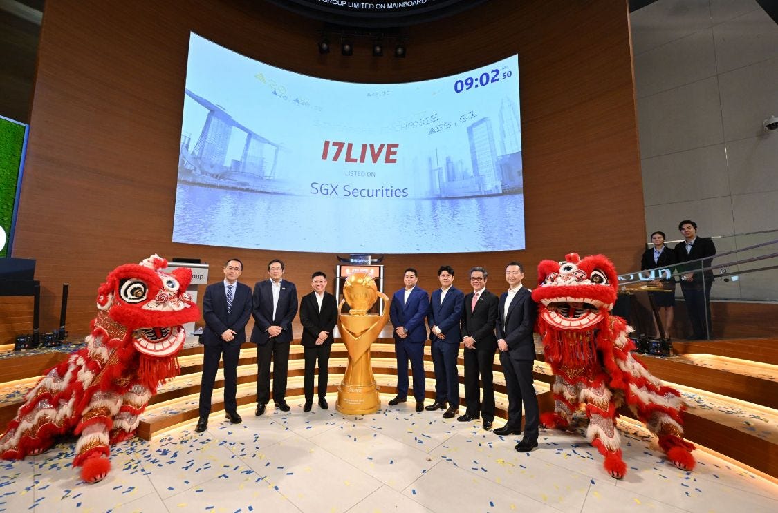 17LIVE SGX listing: Start to Our Next Phase of Growth