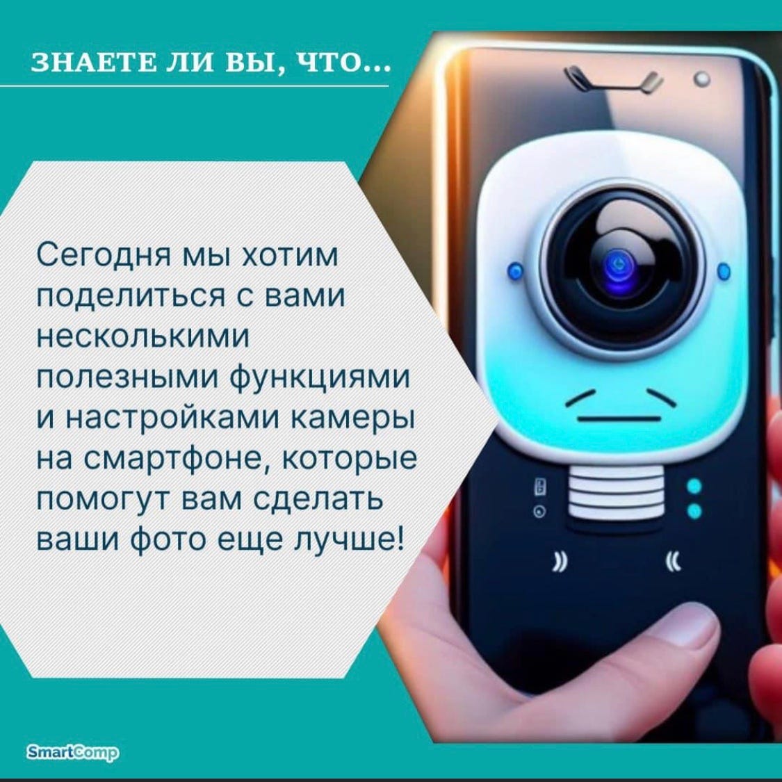 Полезные функции и настройки камеры на смартфоне | by SmartComp USA | Medium