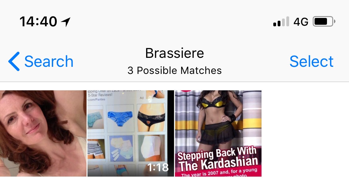 Best Guess for this Image: Brassiere, by Jill Walker Rettberg