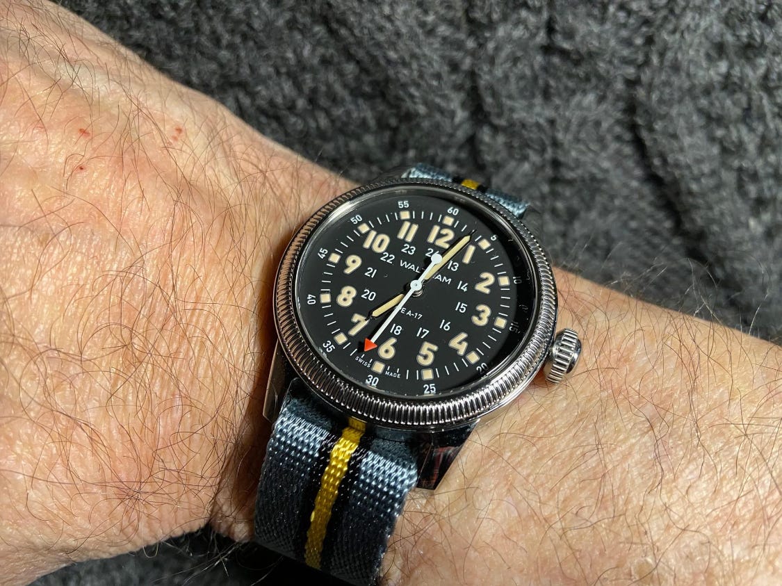 Waltham military 2024 watch