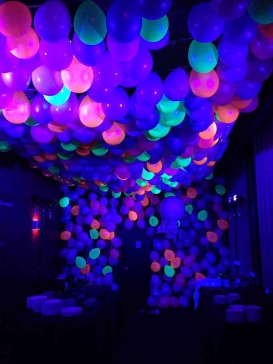 Tipos y propuestas para decorar fiestas con globos flúor | by Globos3535 |  Medium