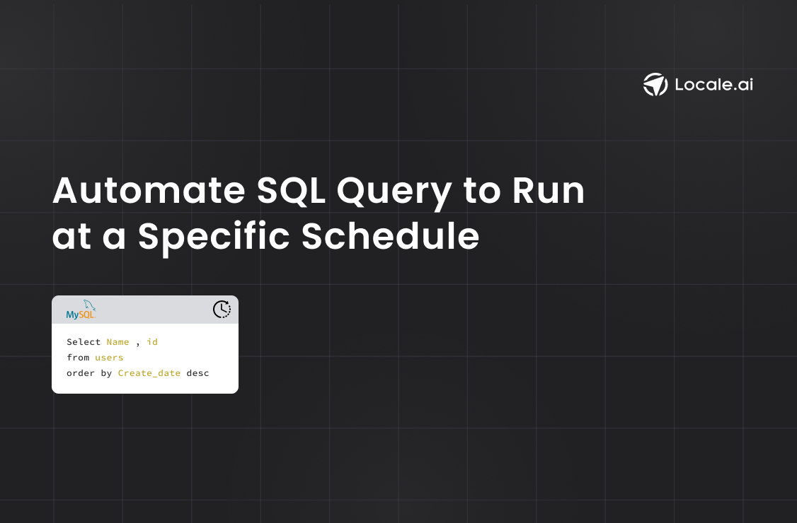How to Automate SQL Query to Run at a Specific Schedule | by Rahul Jain ...