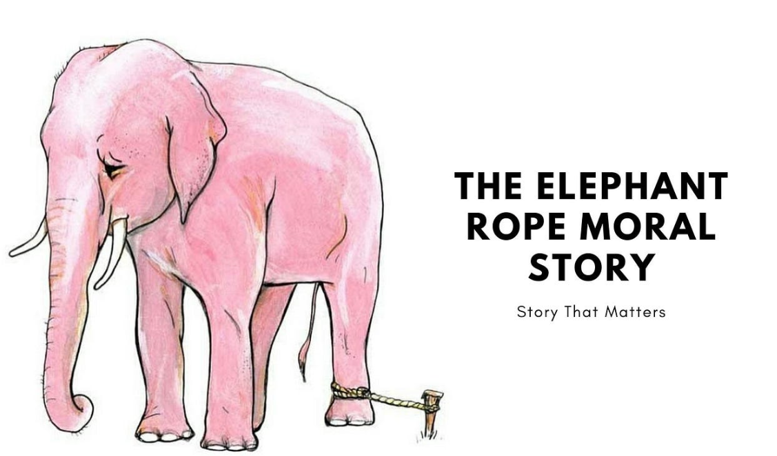 The Elephant Rope Story Don’t restrict yourself to a conviction that You Can’t! by