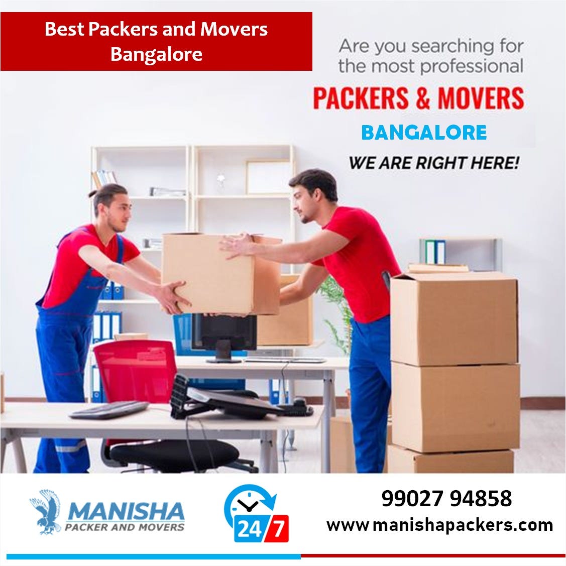 Top Packers and Movers Bangalore- Manisha Packers and Moves | by Manisha  Packers | Feb, 2024 | Medium