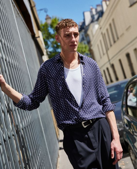 Printed shirt cheap outfit