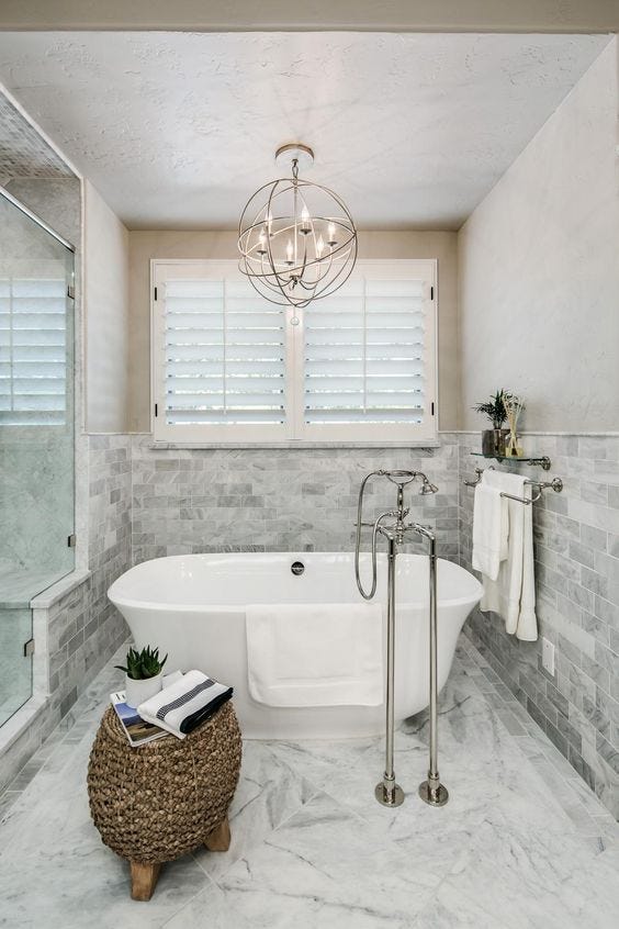 above bathtub lighting