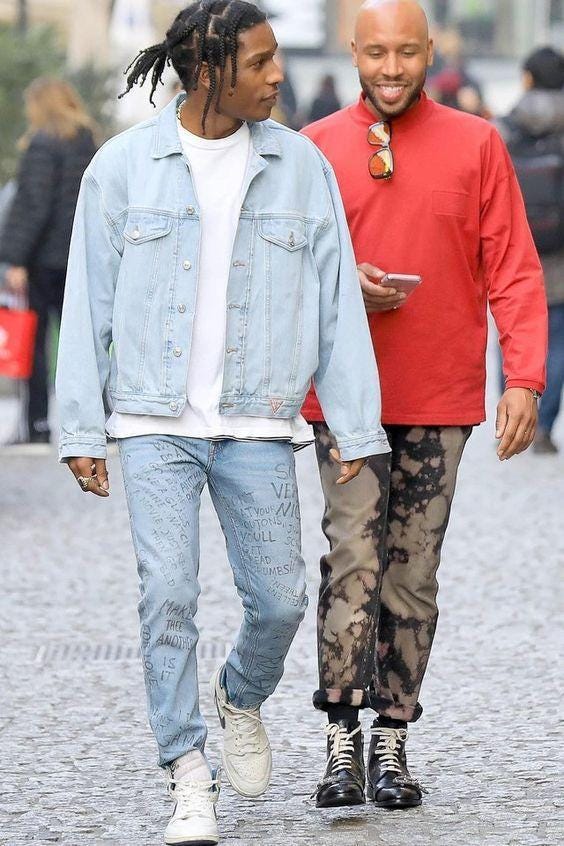 The Best ASAP Rocky Outfits  Asap rocky outfits, Asap rocky fashion,  Streetwear men outfits