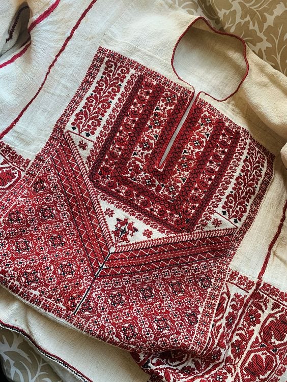 Pretty dresses, with Tatreez embroidery  | by Zyra | Medium
