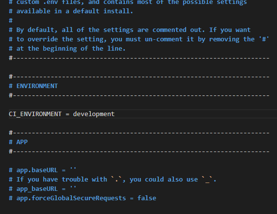Error Handling — CodeIgniter 4.4.3 documentation
