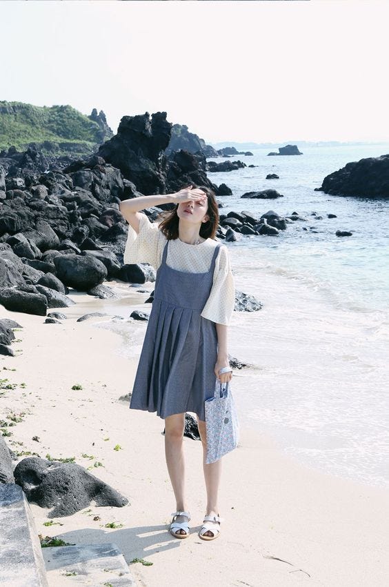 How Korea's Shirt-Under-Dress Trend Took the World by Storm, by Alicia  Chiang
