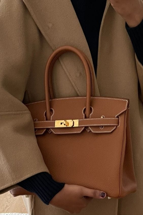 French luxury brand @Hermes has reimagined its classic Victoria