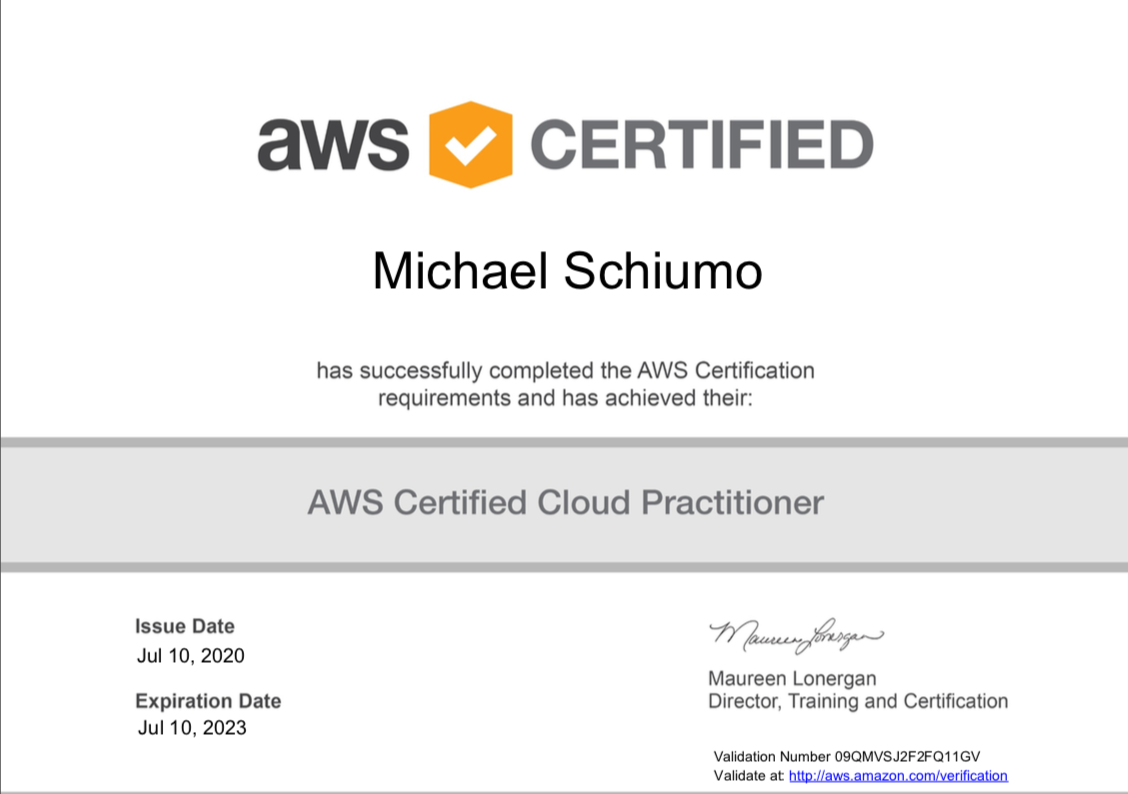 I Passed the AWS Certified Cloud Practitioner (AWS CCP) in 3 Days — Here's  How | by Michael Jan Schiumo | Medium