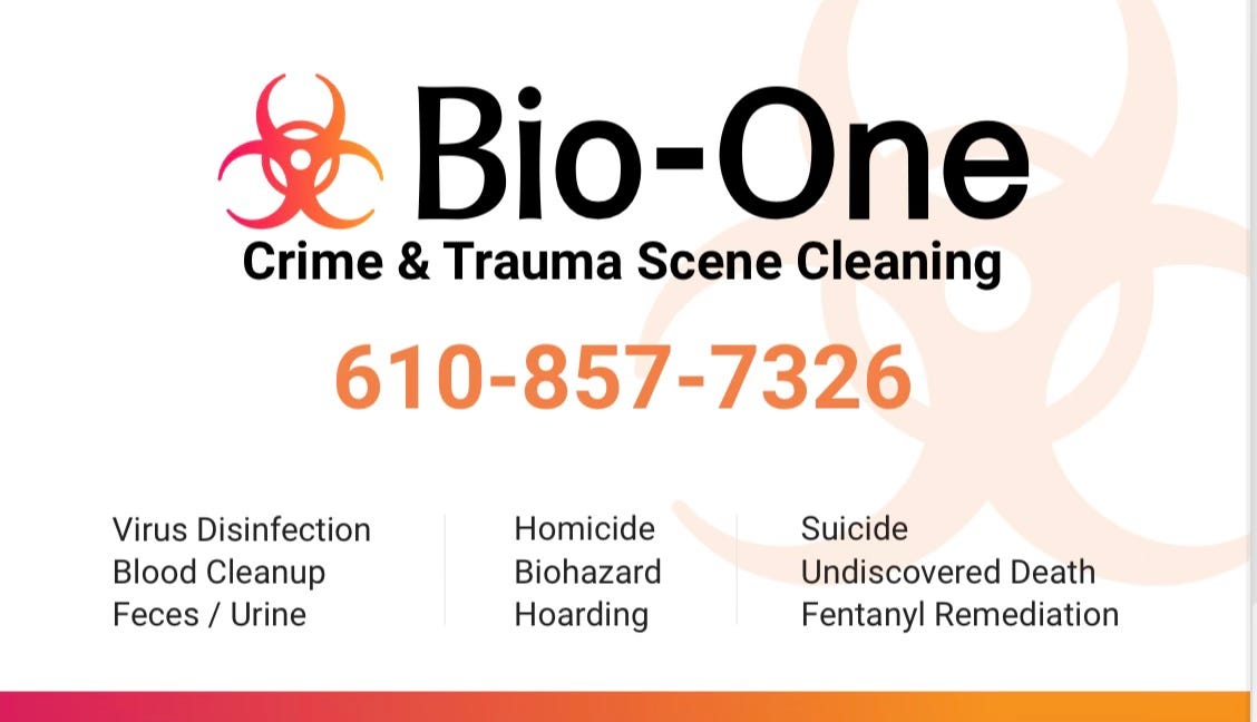 Professional Death Cleanup Reading, Pennsylvania Bio-One of Allentown 610–857–7326