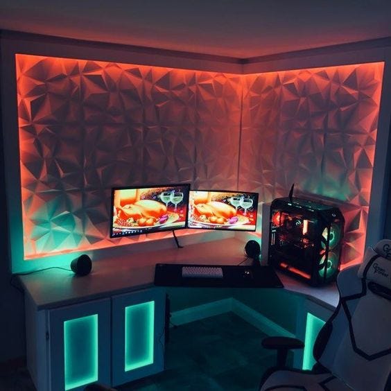 Cool things 2 — Gaming setups. In cool things 2, the coolest of the…, by  Jake Tinsley