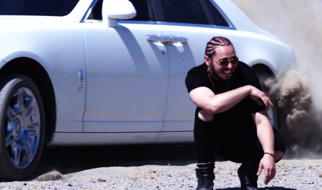 Post Malone — White Iverson — pierścień dla marzyciela